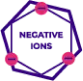 ícone negative ions